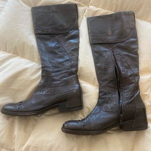 Brown boots